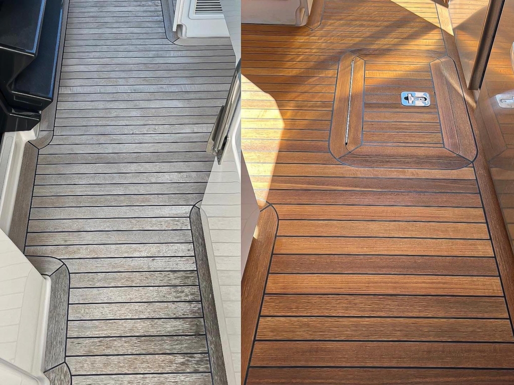 Teak sanding - Photo 06