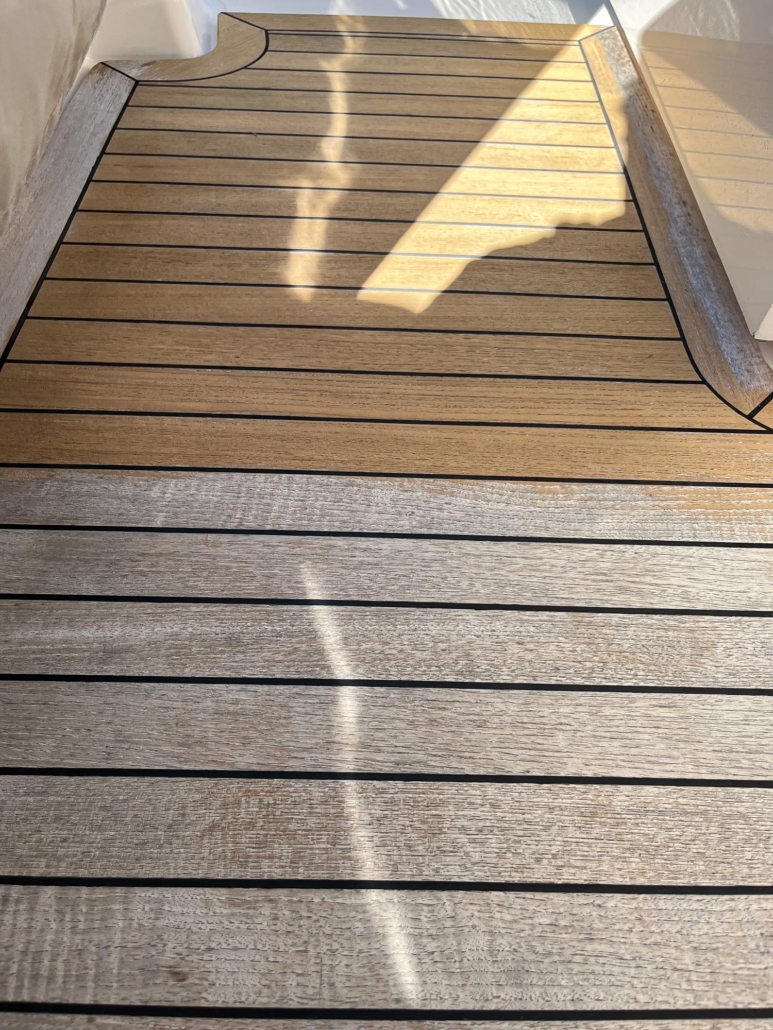 Teak sanding - Photo 07