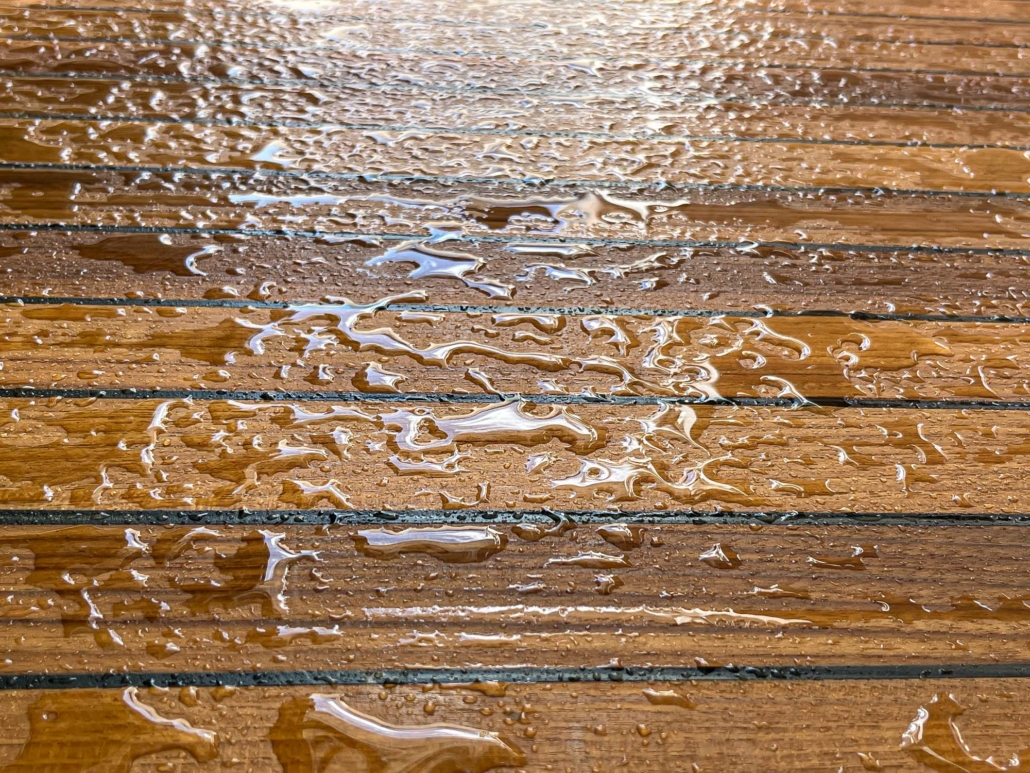 Teak sanding - Photo 08