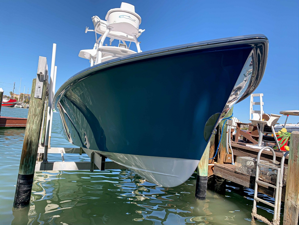 Gause 26ft. boat detailing portfolio