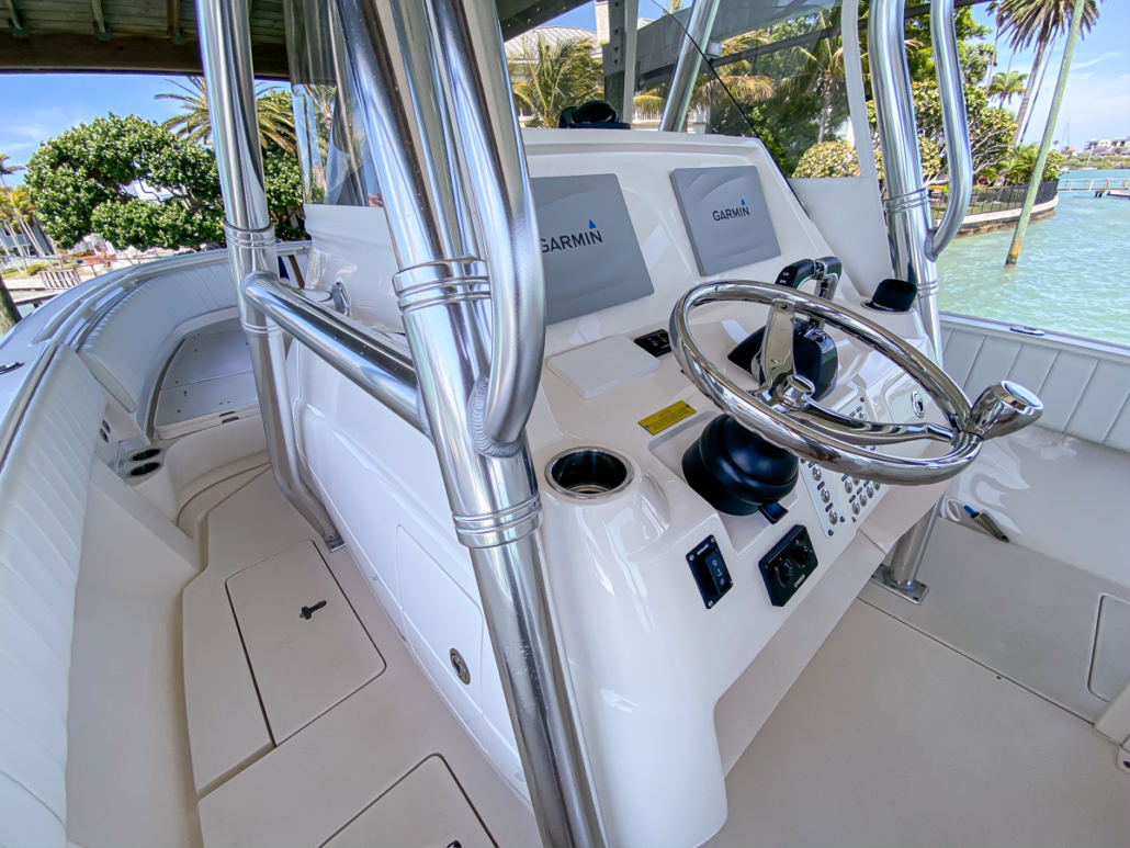 Intrepid 33ft. boat detailing portfolio