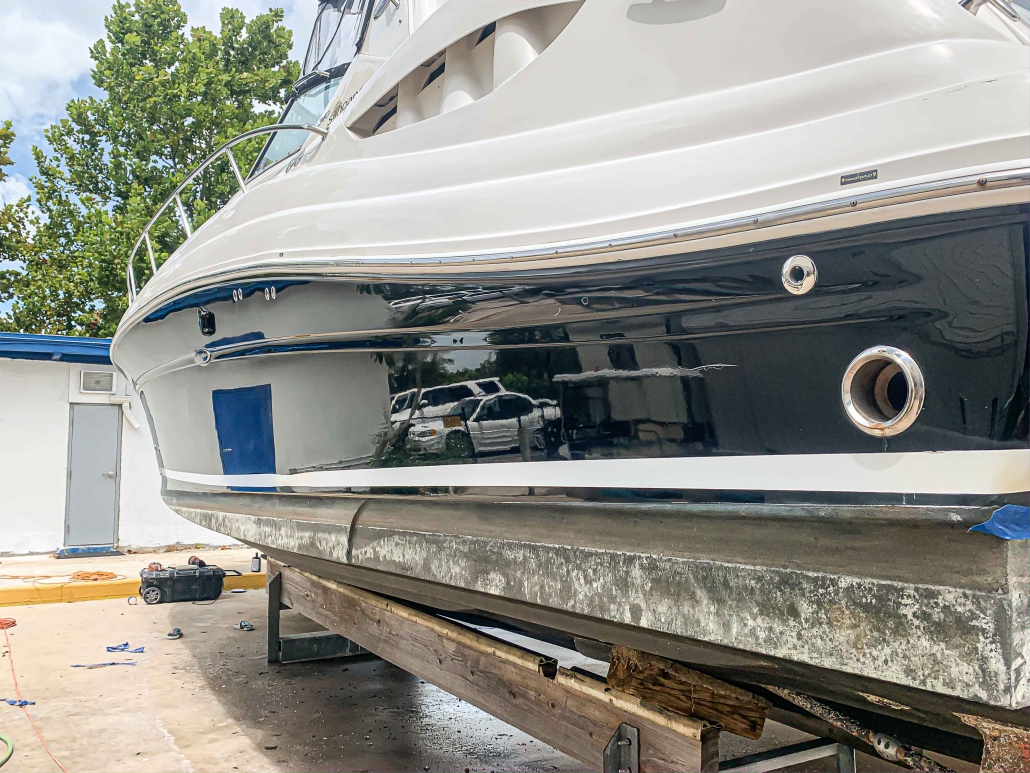 Sea Ray 340 Top side detailing - Photo 04
