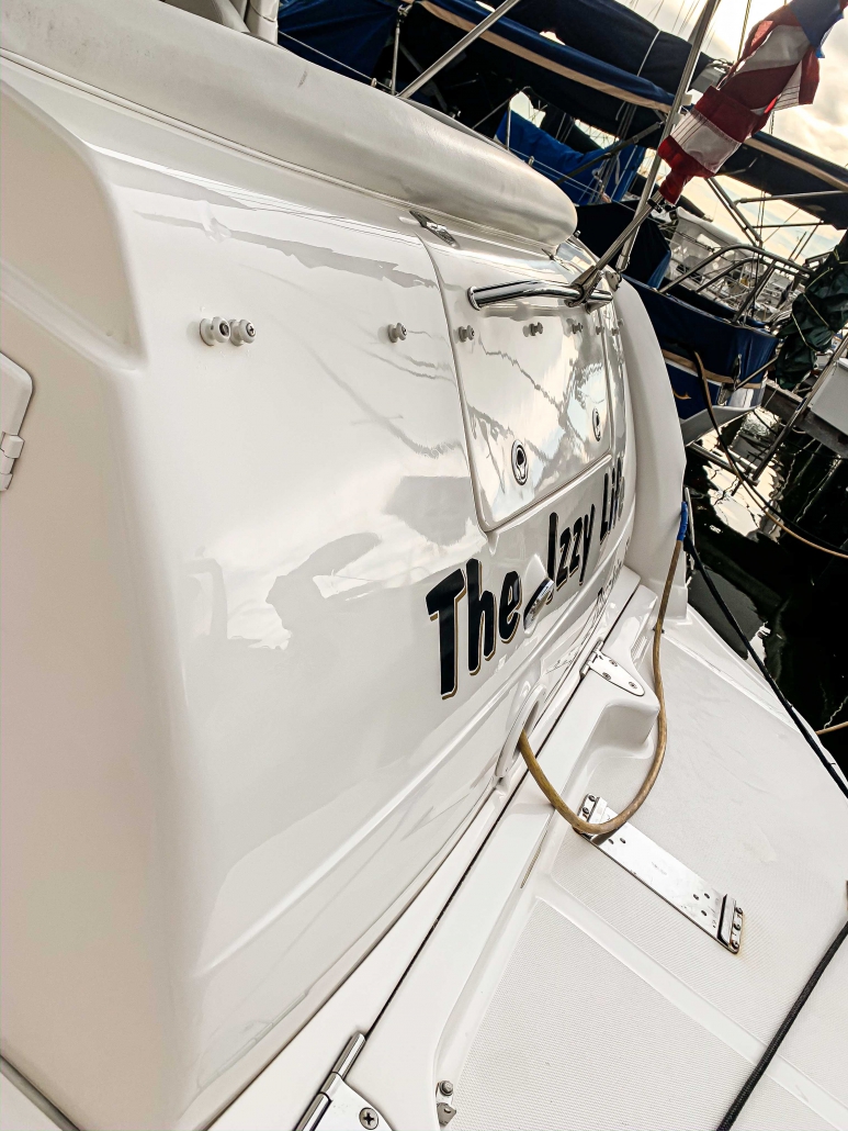 Sea Ray 340 Top side detailing - Photo 18