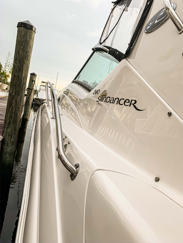 Sea Ray 340 Top side detailing - Photo 22