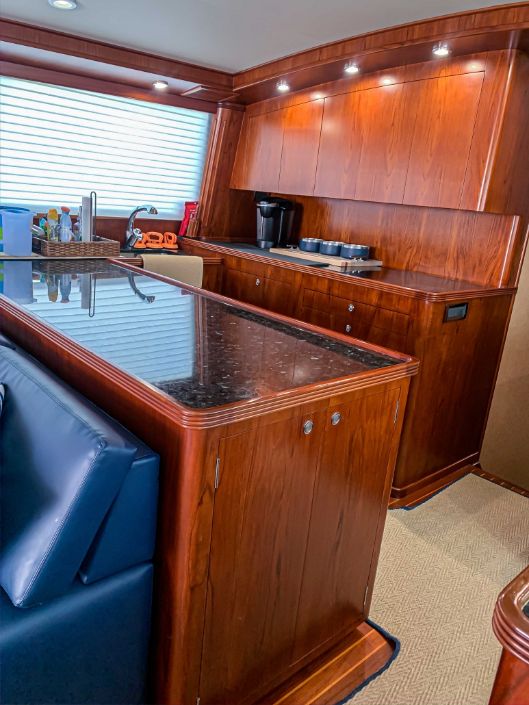 Garlington 61ft. boat detailing portfolio