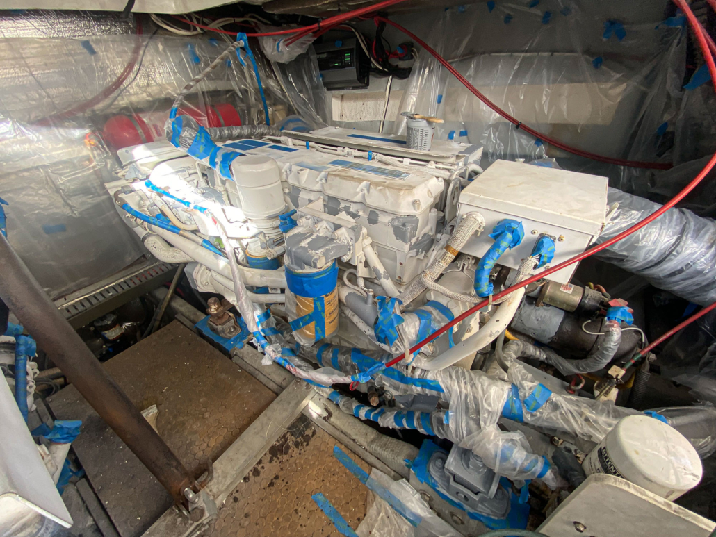 Luhrs 36 boat detailing portfolio