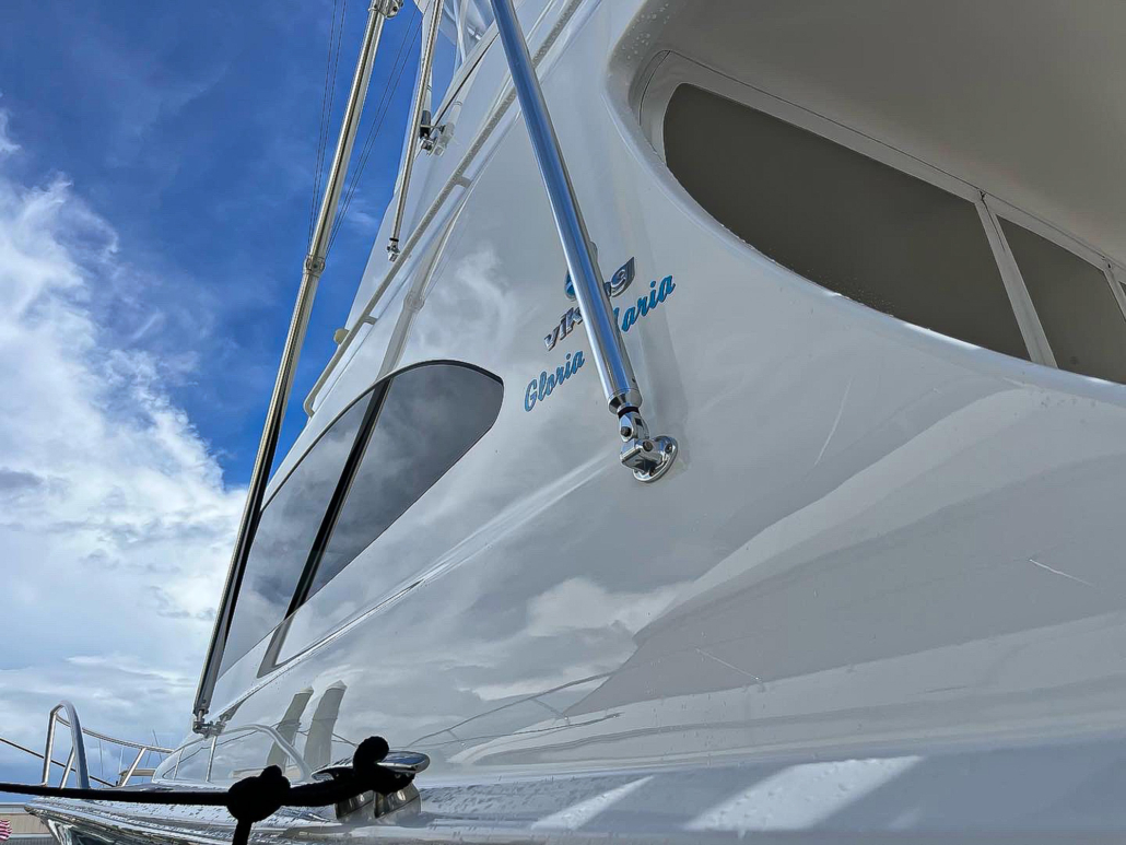 Viking 38 Billfish boat detailing portfolio