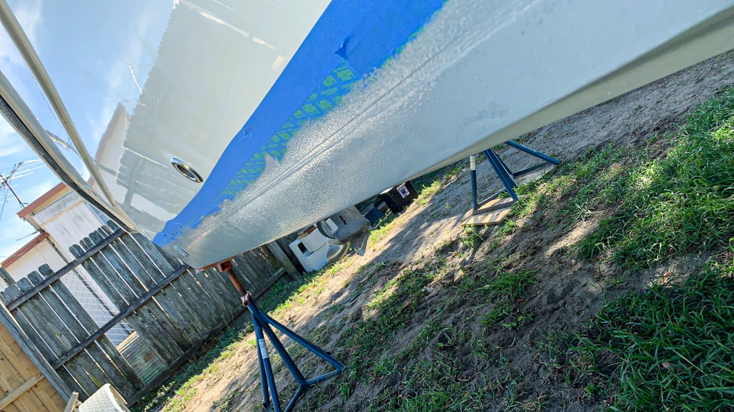 Bottom painting boat detailing portfolio