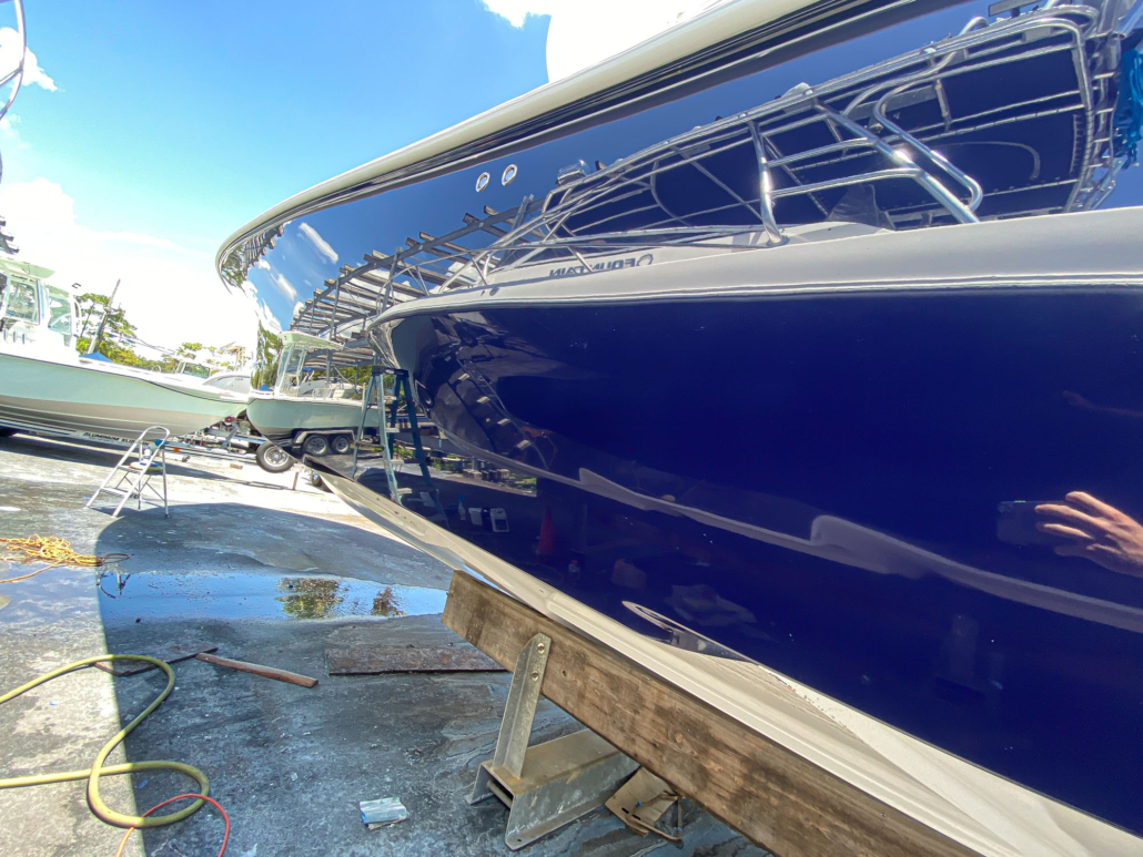 Yellowfin boat detailing portfolio