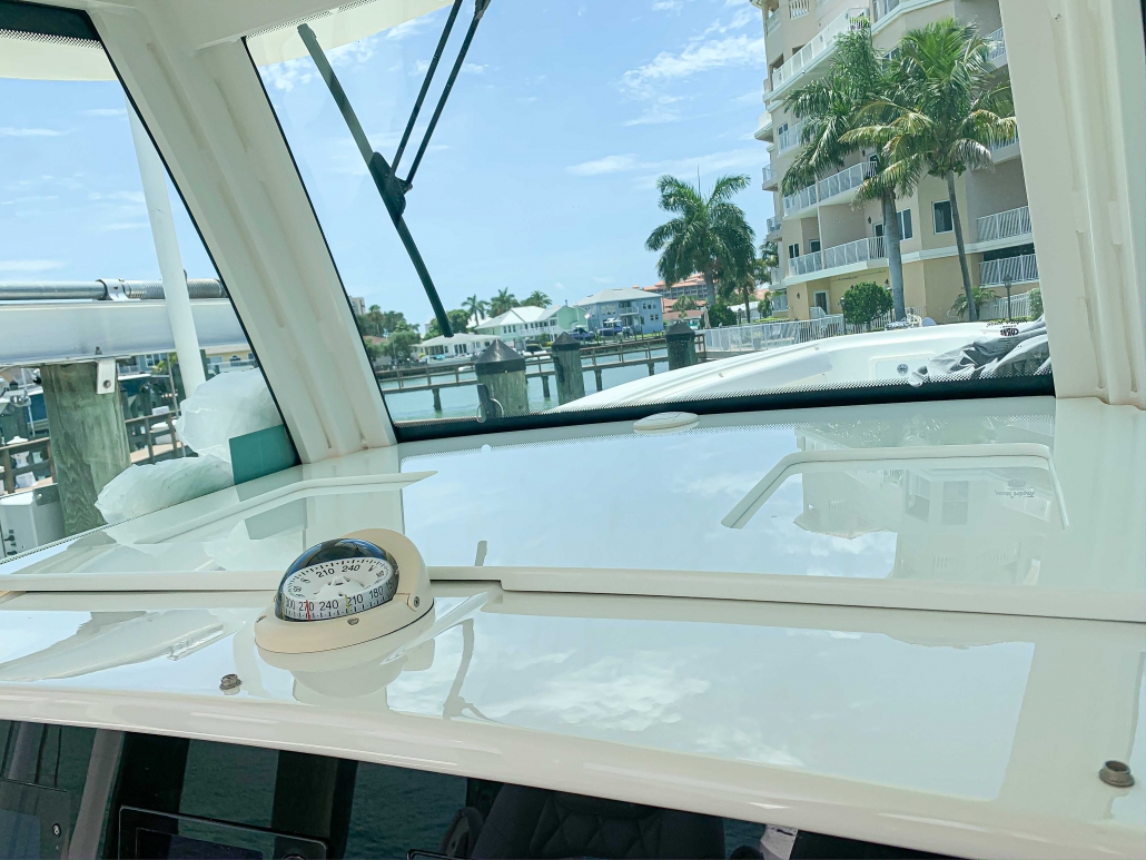 Hydra Sport 38ft. boat detailing portfolio