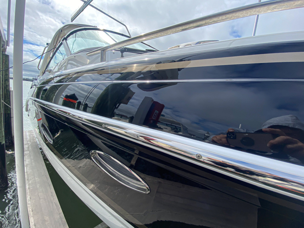 Formula 35 boat detailing portfolio
