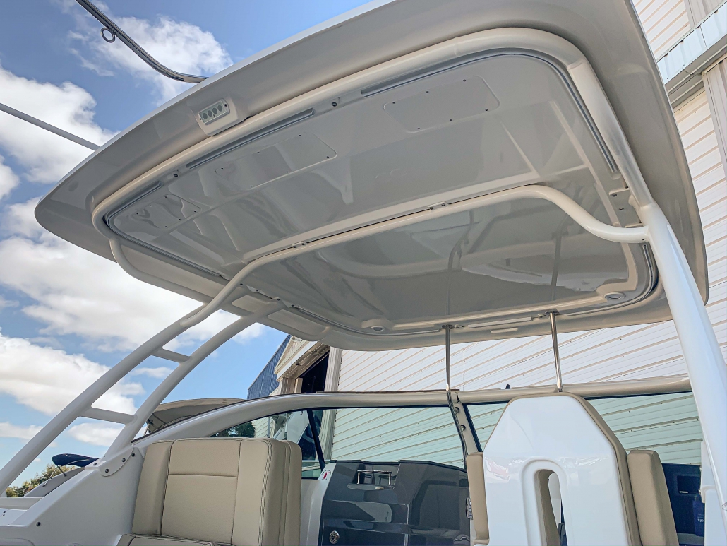 Pursuit 235 boat detailing portfolio