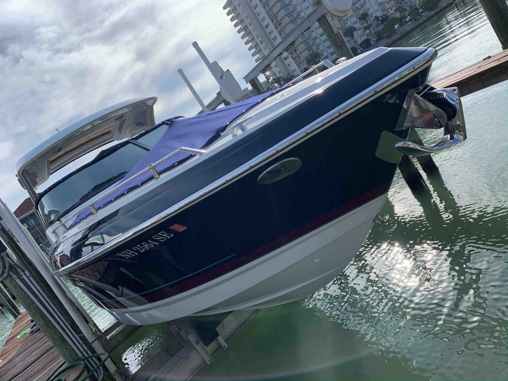 Formula 330 CBR boat detailing portfolio