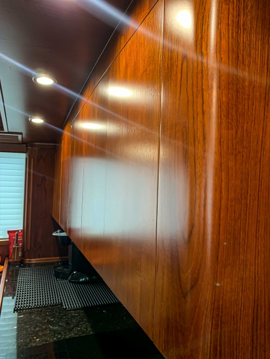 Teak cleaning and restoration boat detailing portfolio