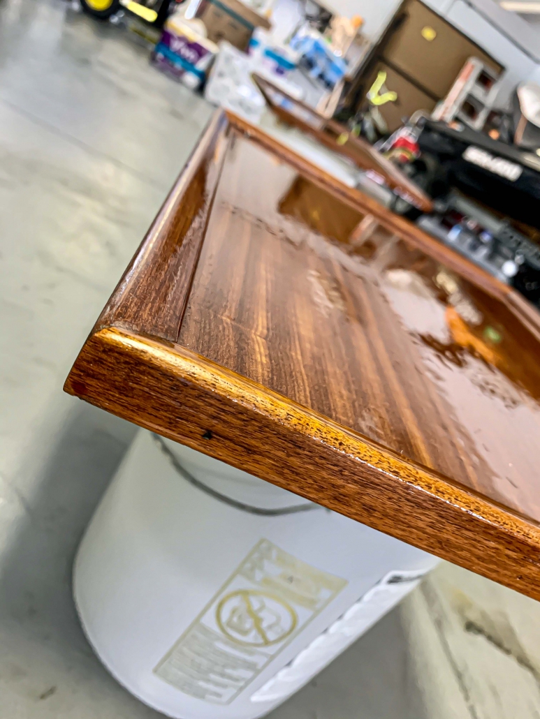 Teak cleaning and restoration - Photo 04