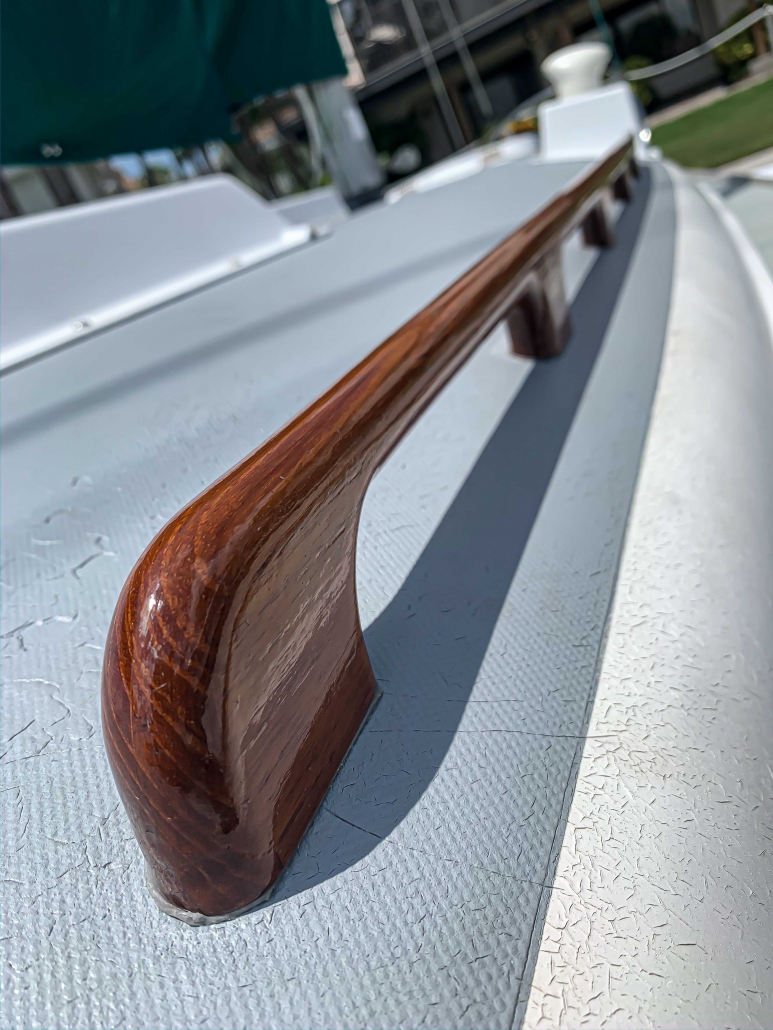 Teak cleaning and restoration - Photo 07