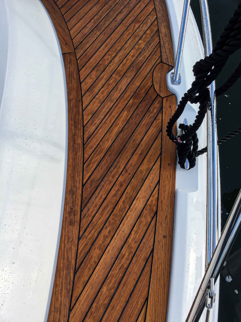 Teak cleaning and restoration - Photo 11