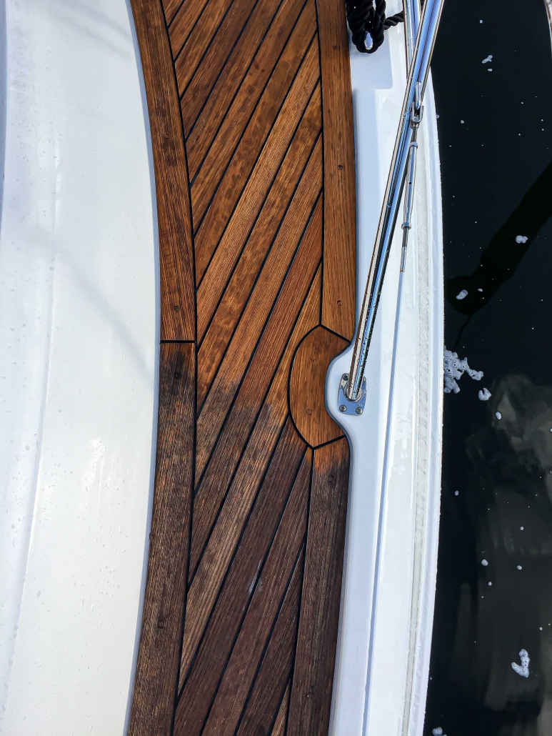 Teak cleaning and restoration - Photo 13