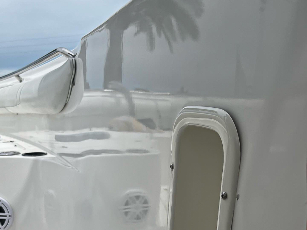 Boston Whaler boat detailing portfolio